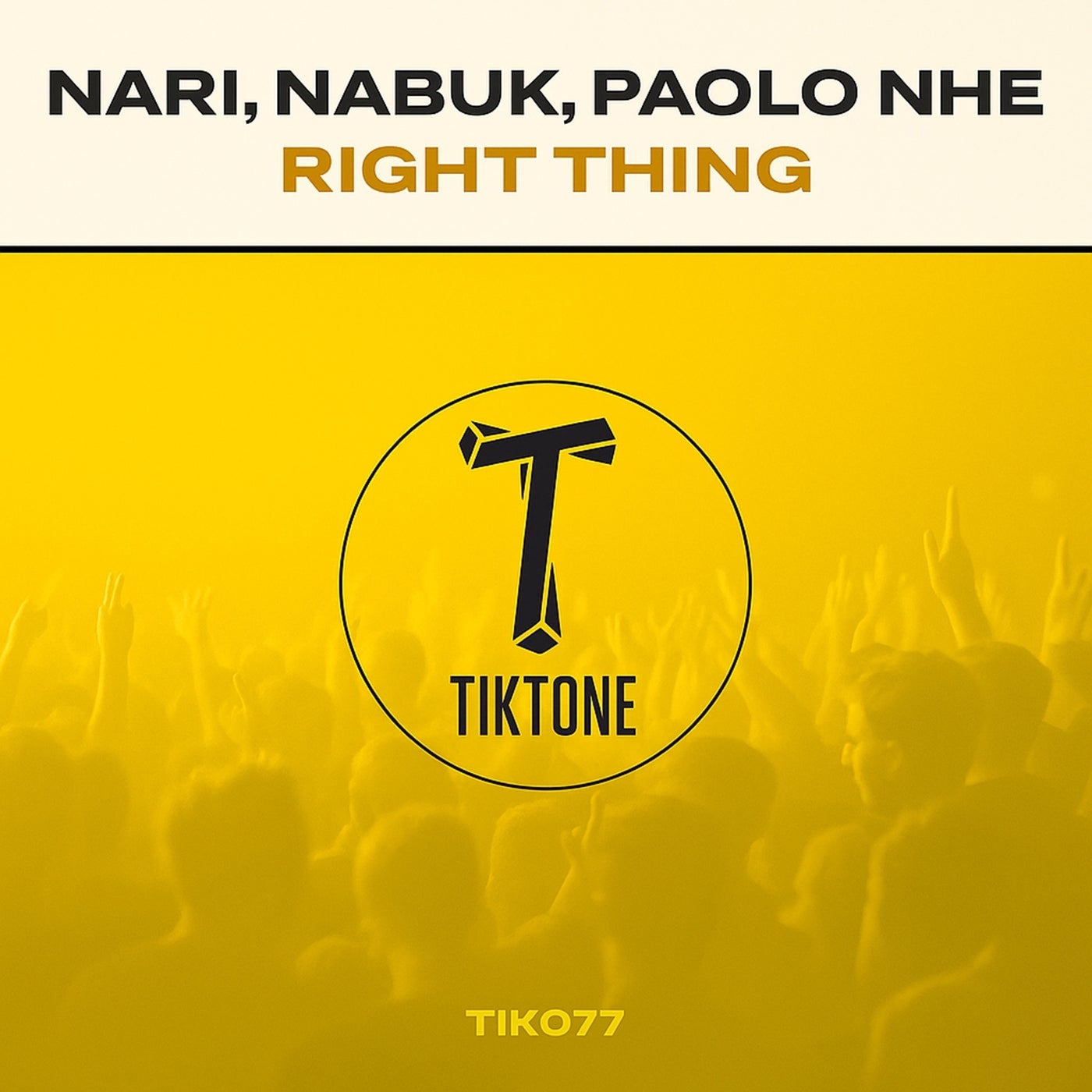 Cover - Nari, Nabuk, Paolo nhe - Right Thing (Original Mix)