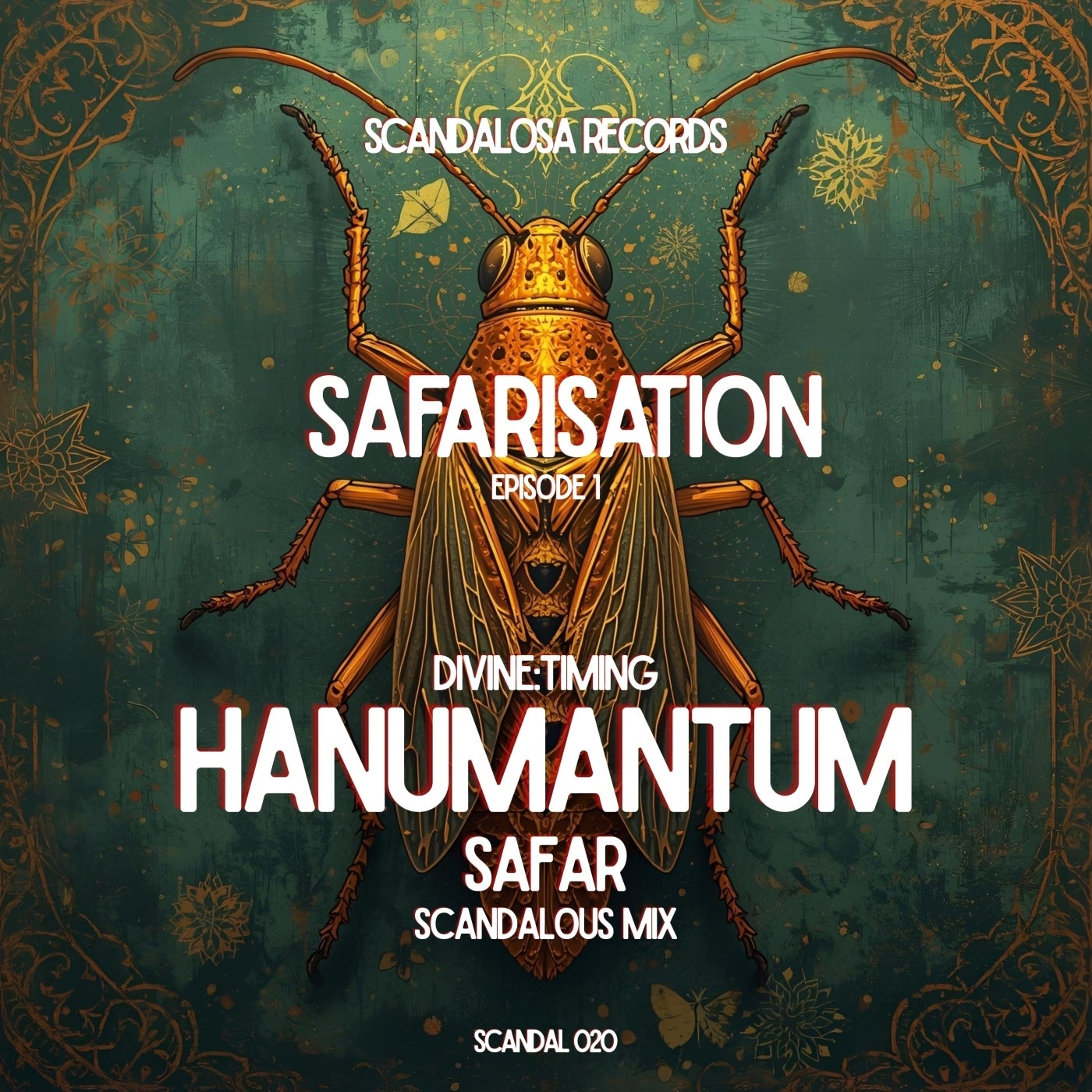 Cover - Lex Laurence, Liam Bongo, DIVINE:TIMING - Hanumantum (SAFAR's Scandalous Mix)