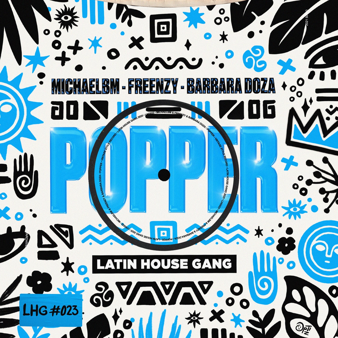 Cover - MichaelBM, Freenzy Music, Barbara Doza, LATIN HOUSE GANG - Popper (Alta Gama) (Extended Mix) (Alta Gama)