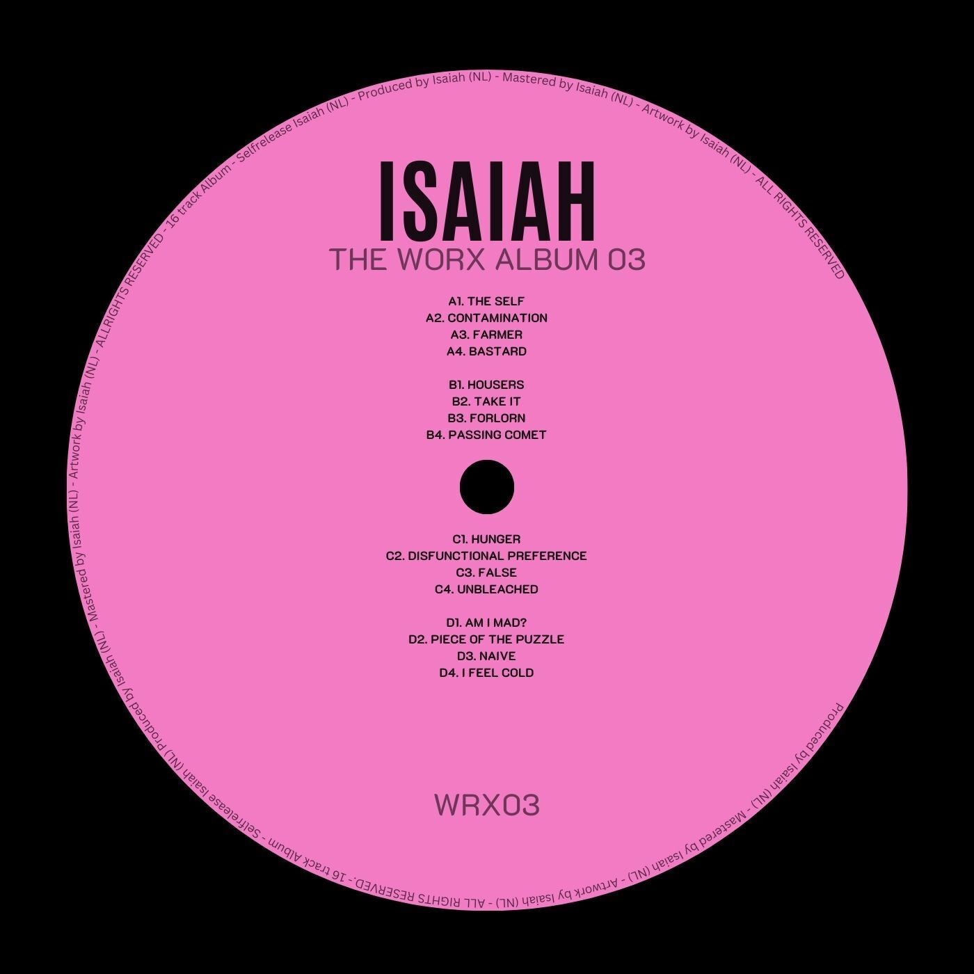 Cover - Isaiah - Bastard (Original Mix)