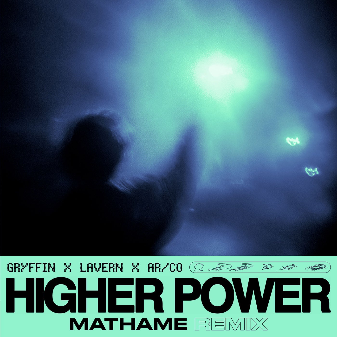 Cover - Mathame, Gryffin, Lavern, AR/CO - Higher Power (Mathame Remix)