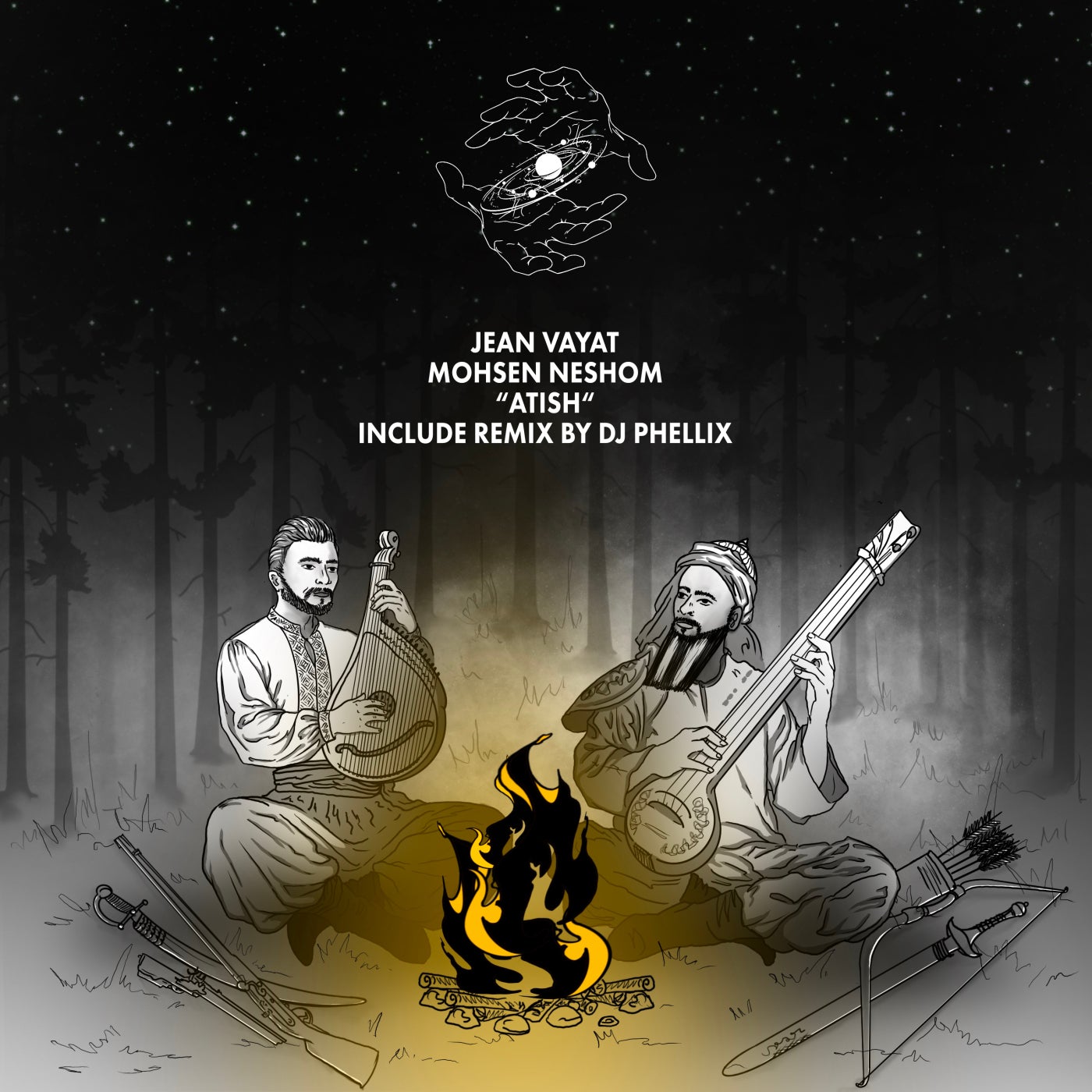 Cover - Jean Vayat, Mohsen Neshom - Atish (DJ Phellix Extended Remix)