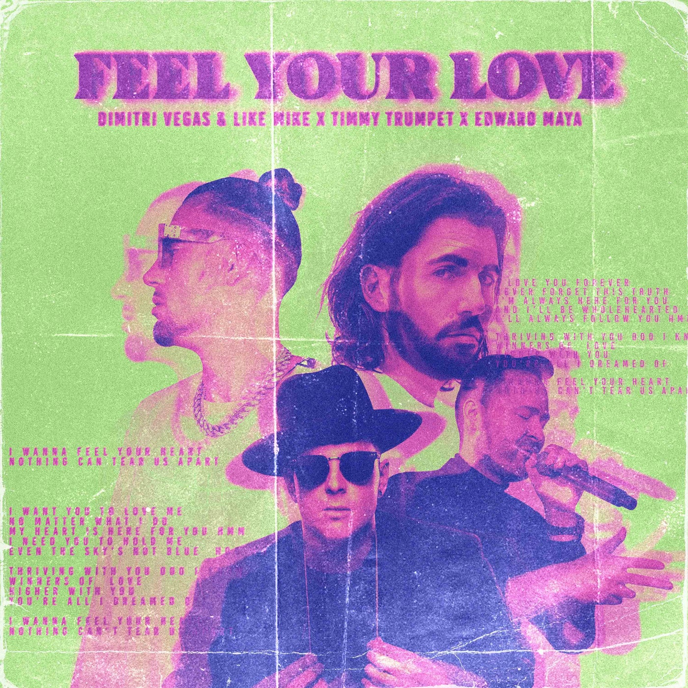 Cover - Dimitri Vegas, Edward Maya, Dimitri Vegas & Like Mike - Feel Your Love (Dimitri Vegas Extended Vinyl Only Remix)