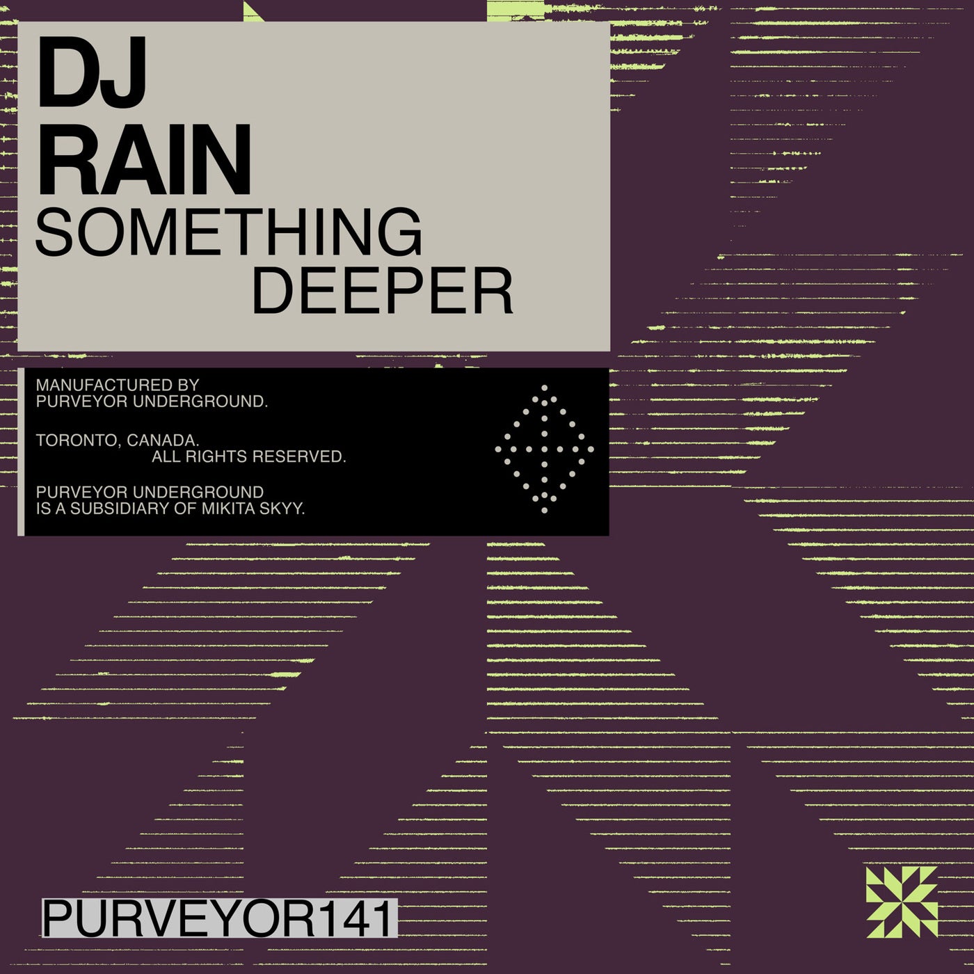 Cover - DJ Rain - Something Deeper (Original Mix)
