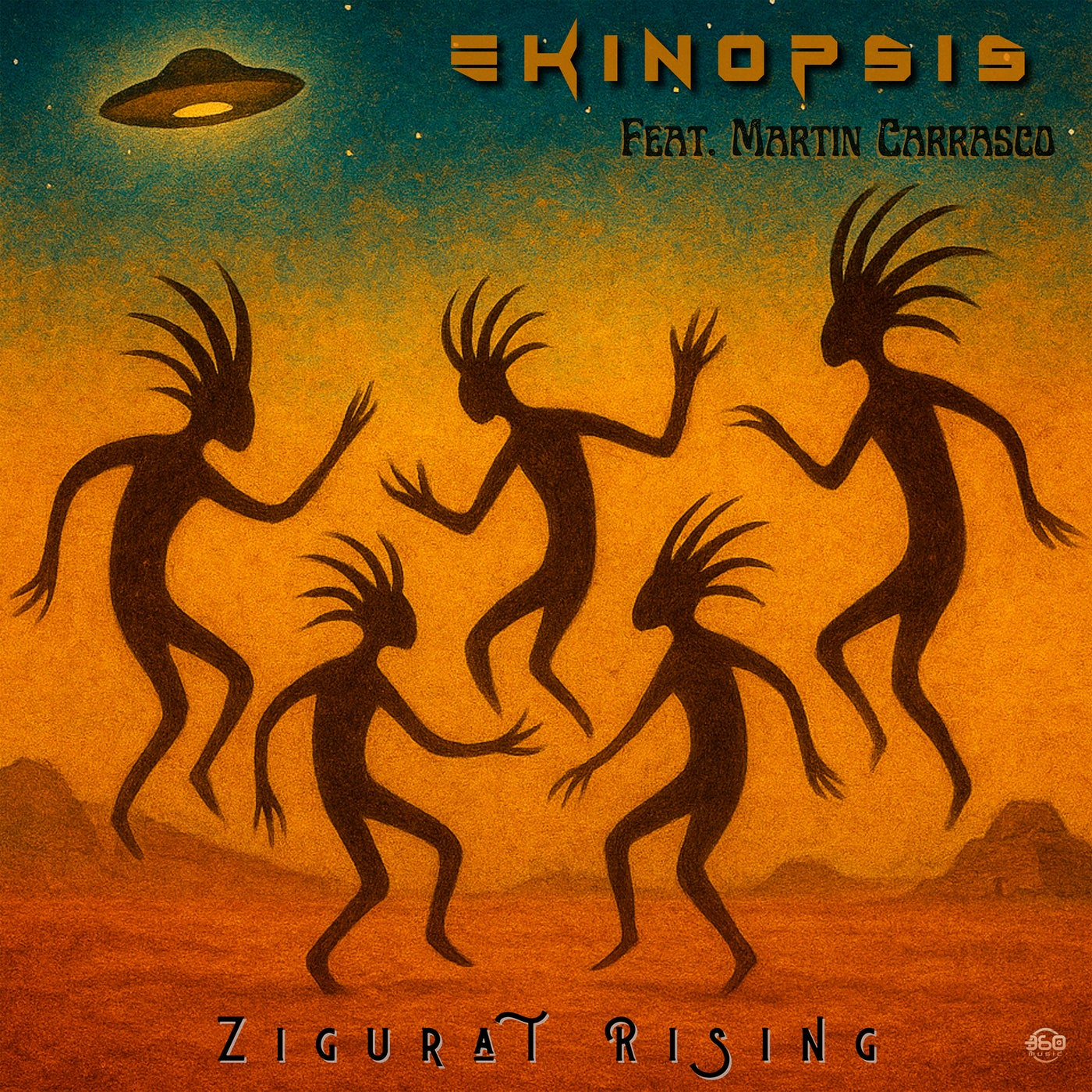 Cover - Ekinopsis, 360 Music, Martin Carrasco - Zigurat Rising feat. Martin Carrasco (Original Mix)