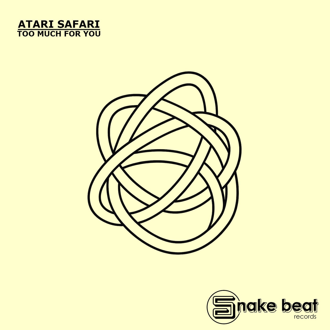 Cover - Atari Safari, It's Yonah - Too Much For You Feat. It's Yonah (Club Mix)