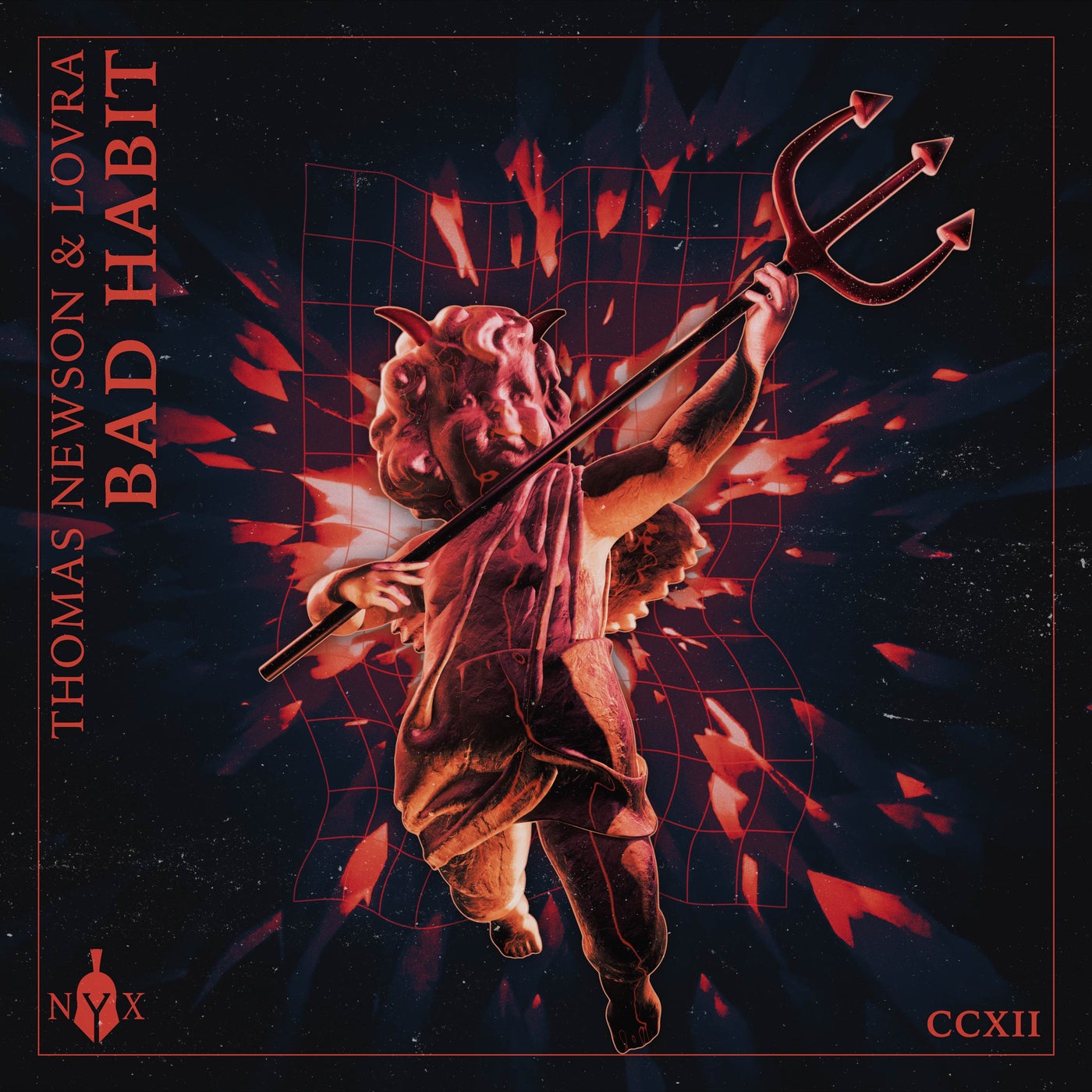 Cover - Thomas Newson, LOVRA - Bad Habit  (Extended Mix)