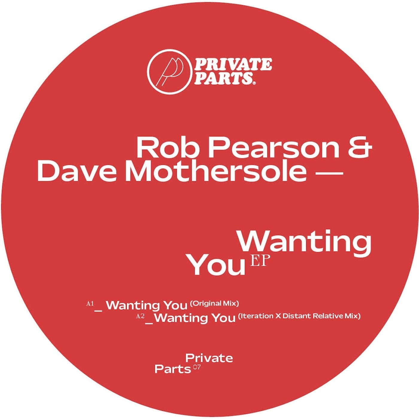 Cover - Dave Mothersole, Rob Pearson - Wanting You (Iteration X Distant Relative Mix)