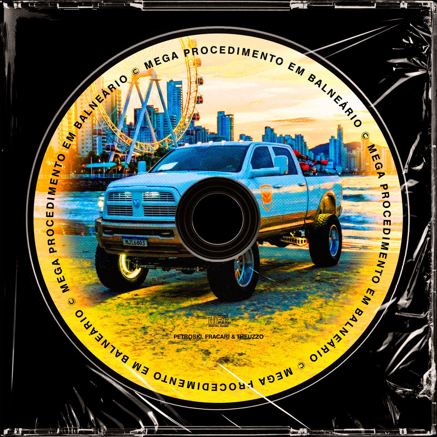Cover - DJ Petroski, DJ FRACARI, Theuzzo - MEGA PROCEDIMENTO EM BALNEÁRIO (Original Mix)