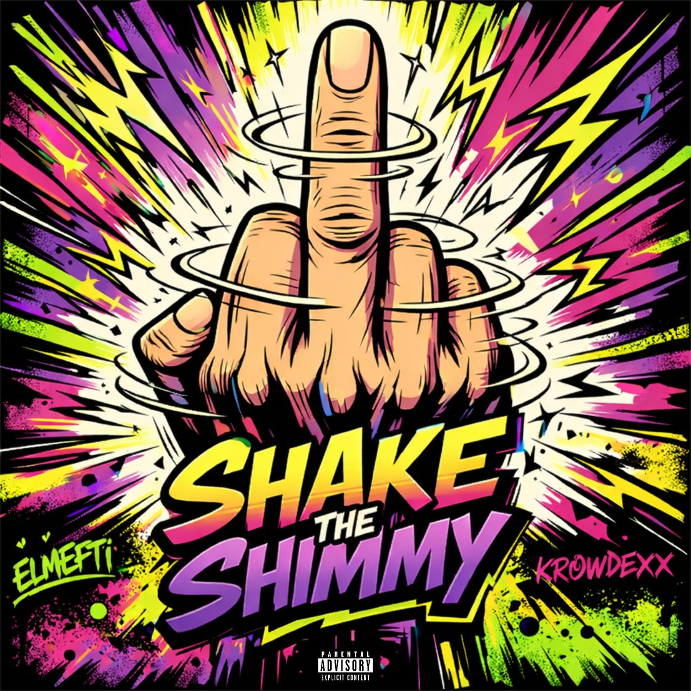 Cover - Krowdexx, elMefti - Shake The Shimmy (Extended Mix)