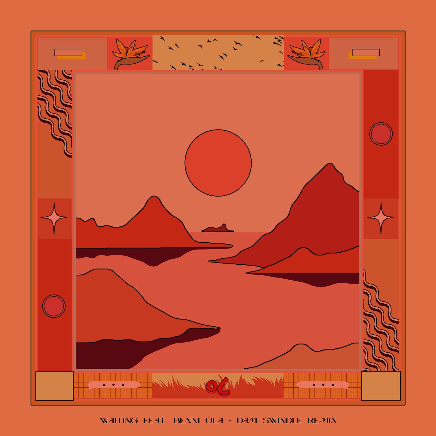 Cover - NATE08, Benni Ola - Waiting ((Dam Swindle Remix))