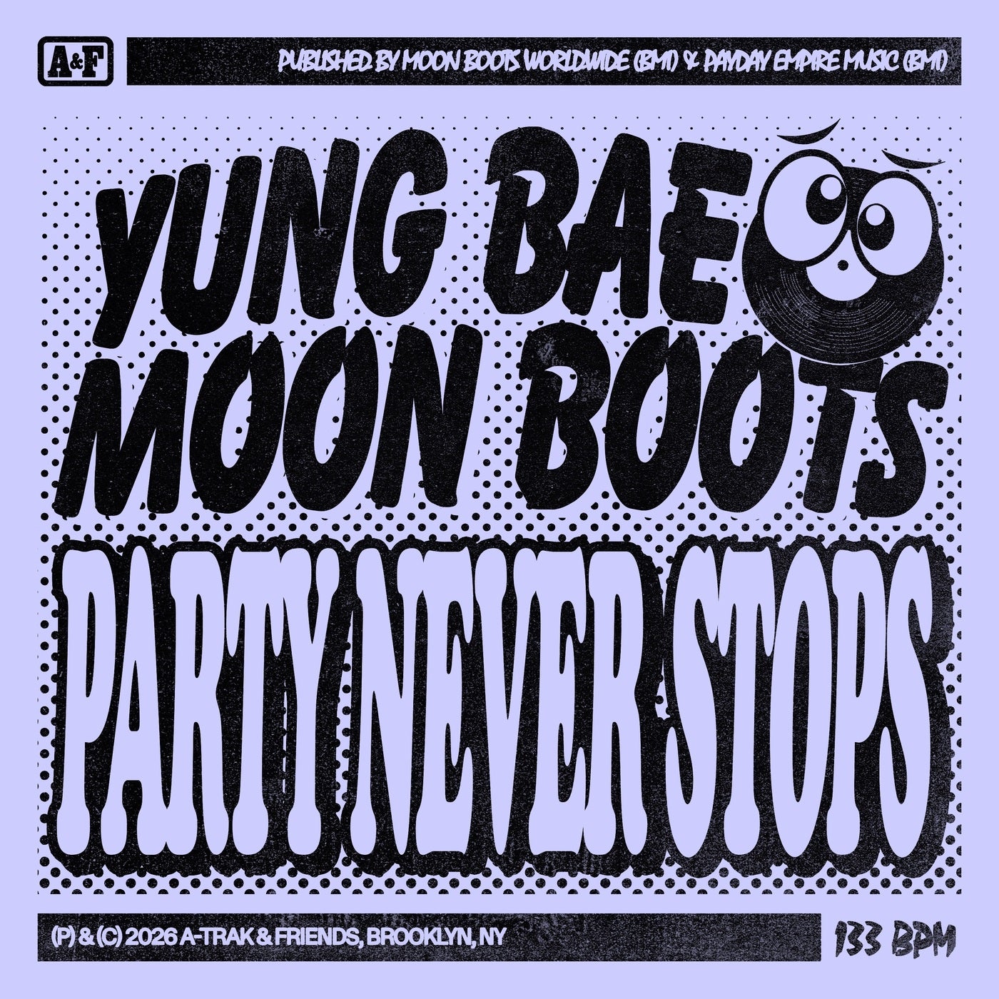 Cover - Moon Boots, Yung Bae - PARTY NEVER STOPS (Original Mix)