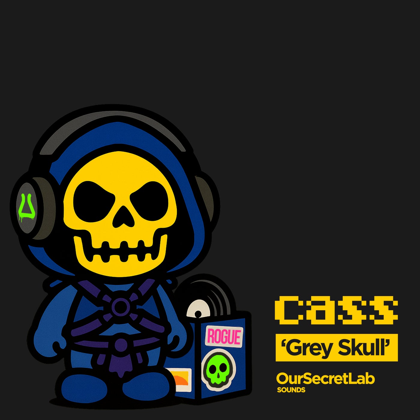 Cover - Cass (UK) - Grey Skull (Cass Is Broken Mix)