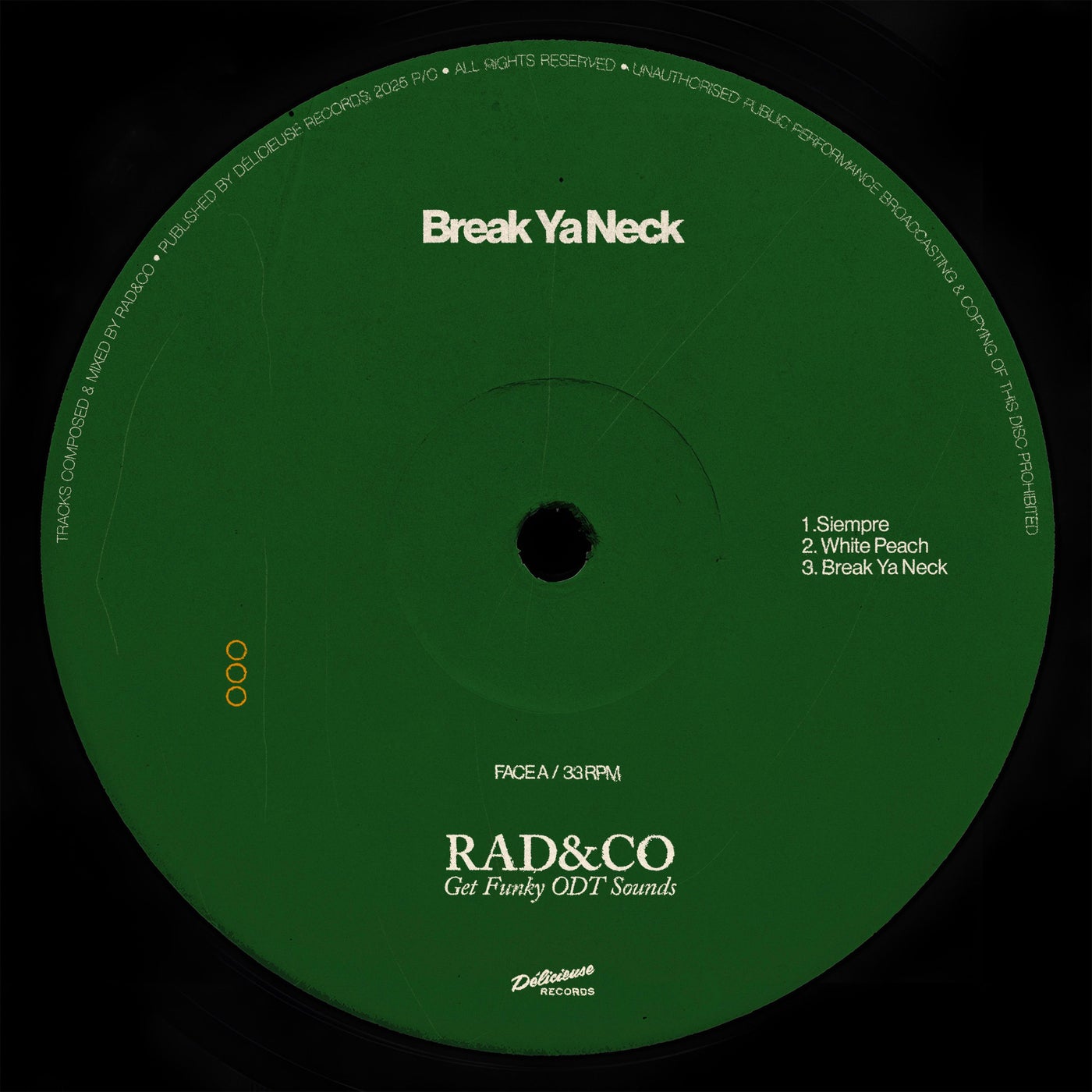 Cover - Rad&Co - Break Ya Neck (Original Mix)