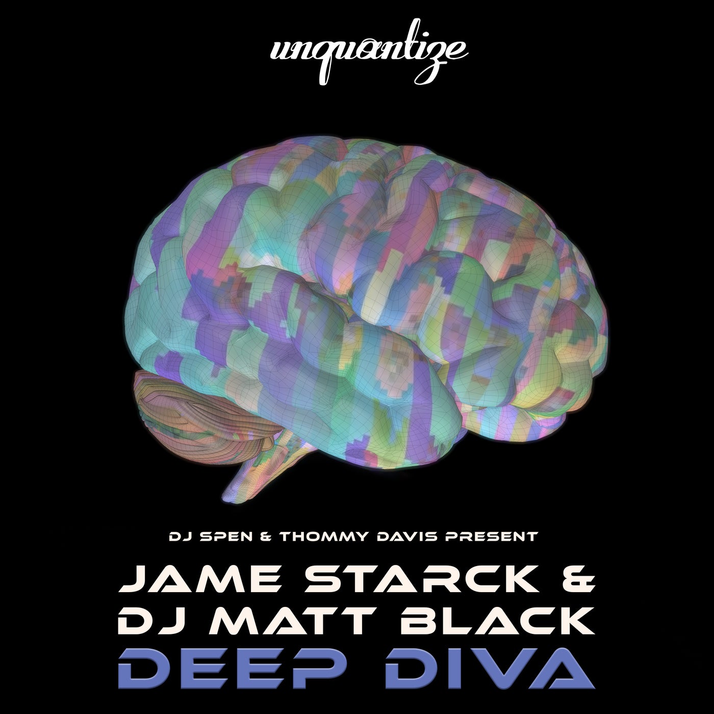 Cover - DJ Matt Black, Jame Starck - Deep Diva (DJ Spen's Electro Spiritual Afro Mix)