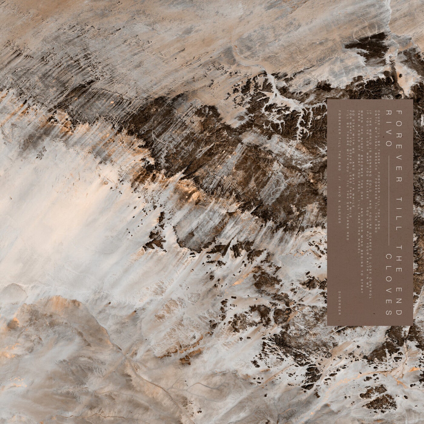 Cover - Rivo, cloves - Forever Till The End (Extended Mix)