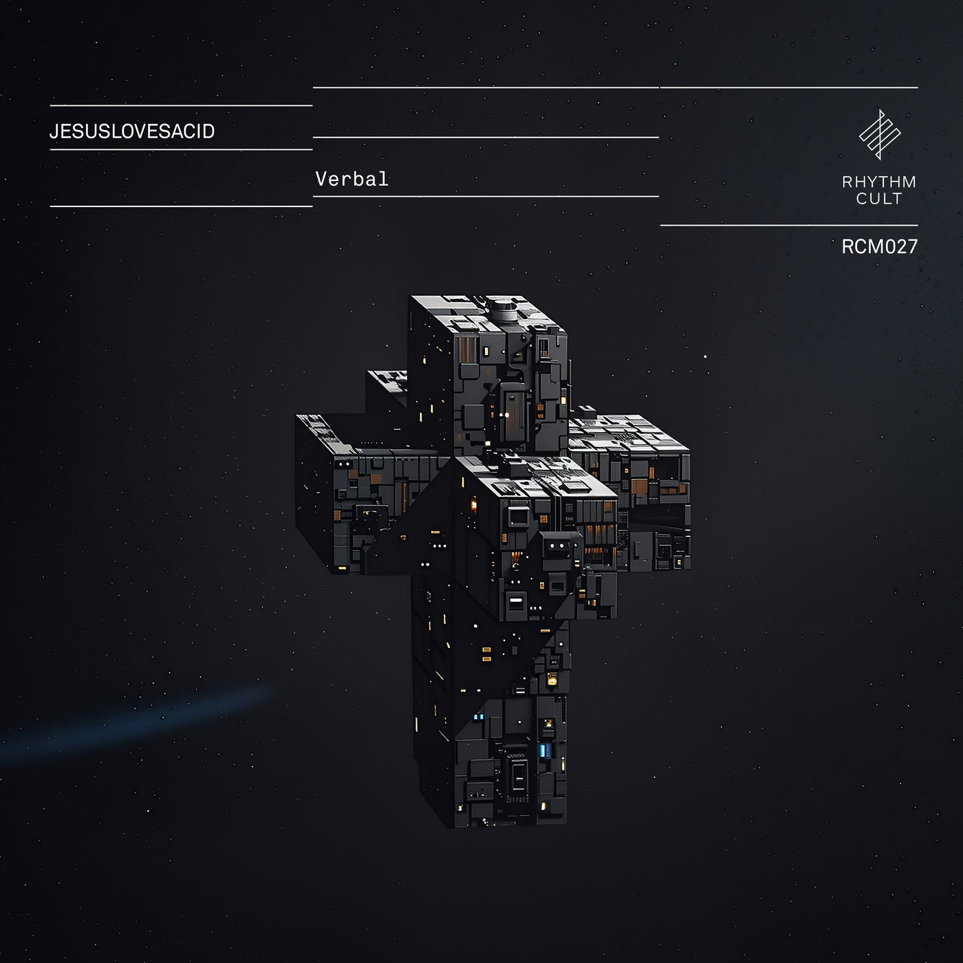 Cover - Red Pig Flower, JESUSLOVESACID - Verbal (Mathew Jonson Remix)