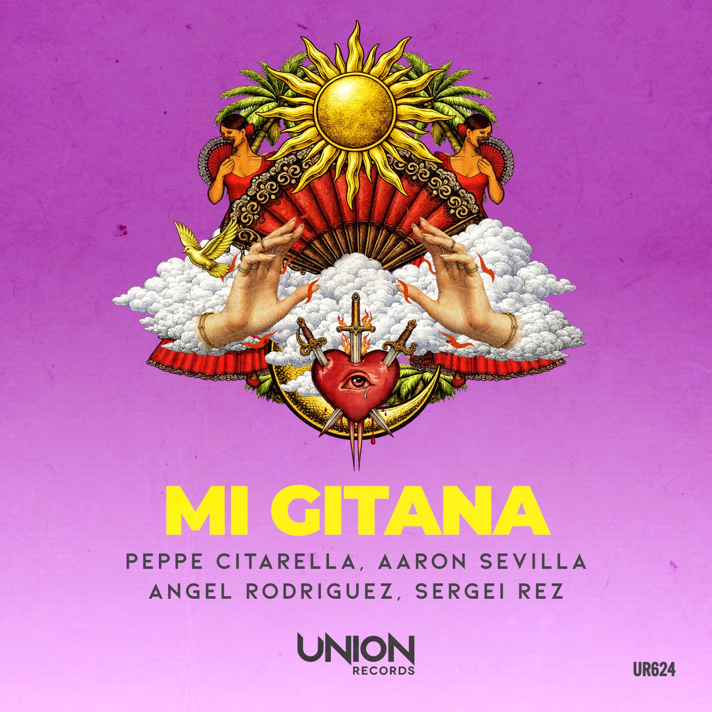 Cover - Angel Rodriguez, Peppe Citarella, Sergei Rez, Aaron Sevilla - MI GITANA (Extended Mix)