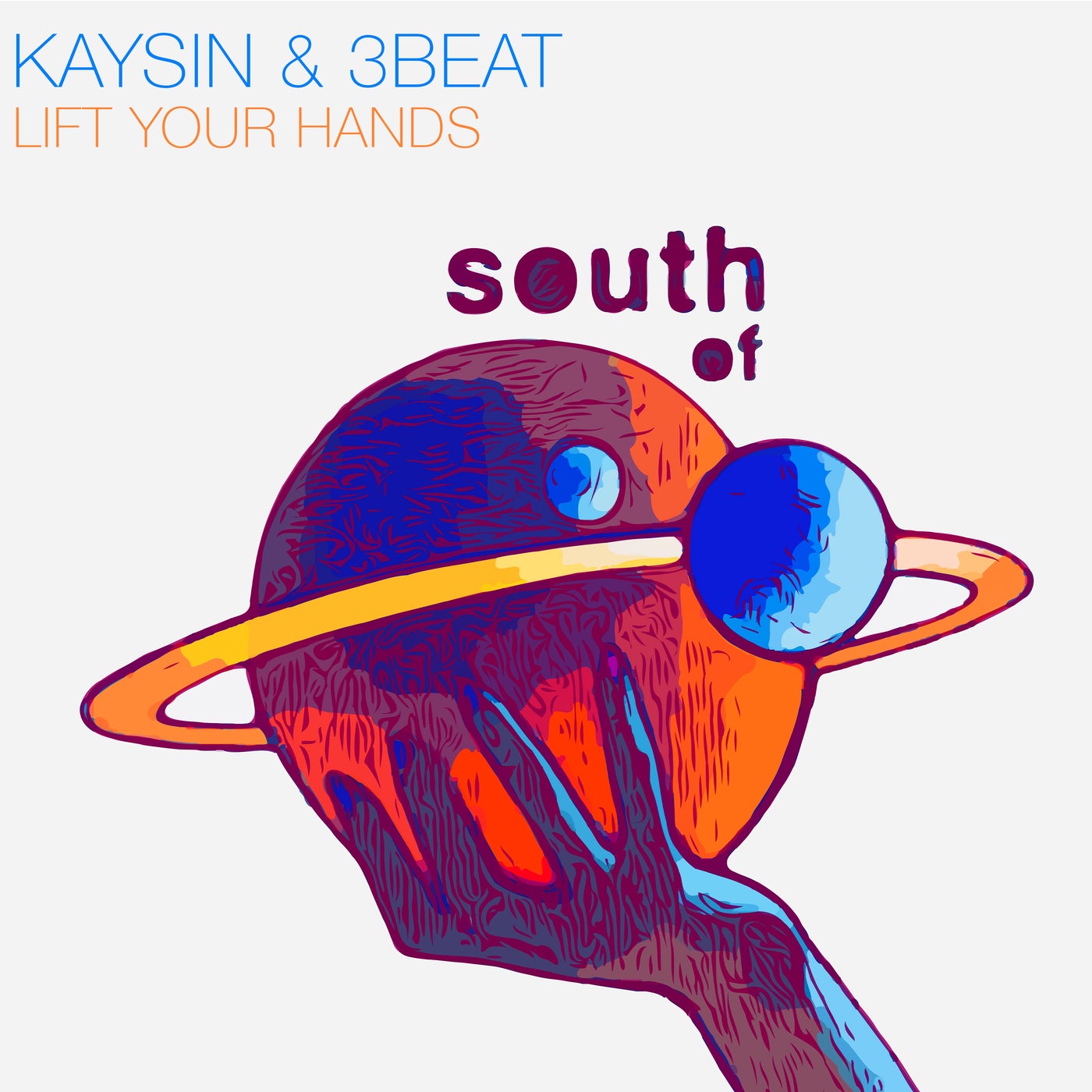 Cover - Kaysin, 3Beat - Lift Your Hands (Original Mix)