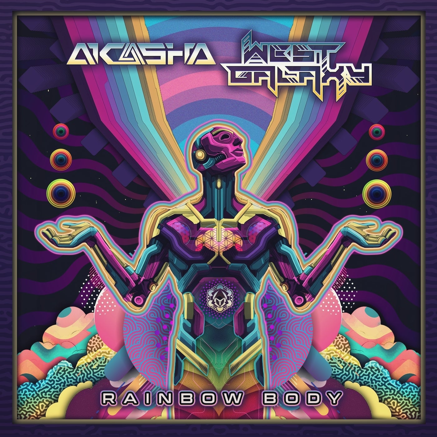 Cover - Akasha (BR), West Galaxy - Rainbow Body (Original Mix)