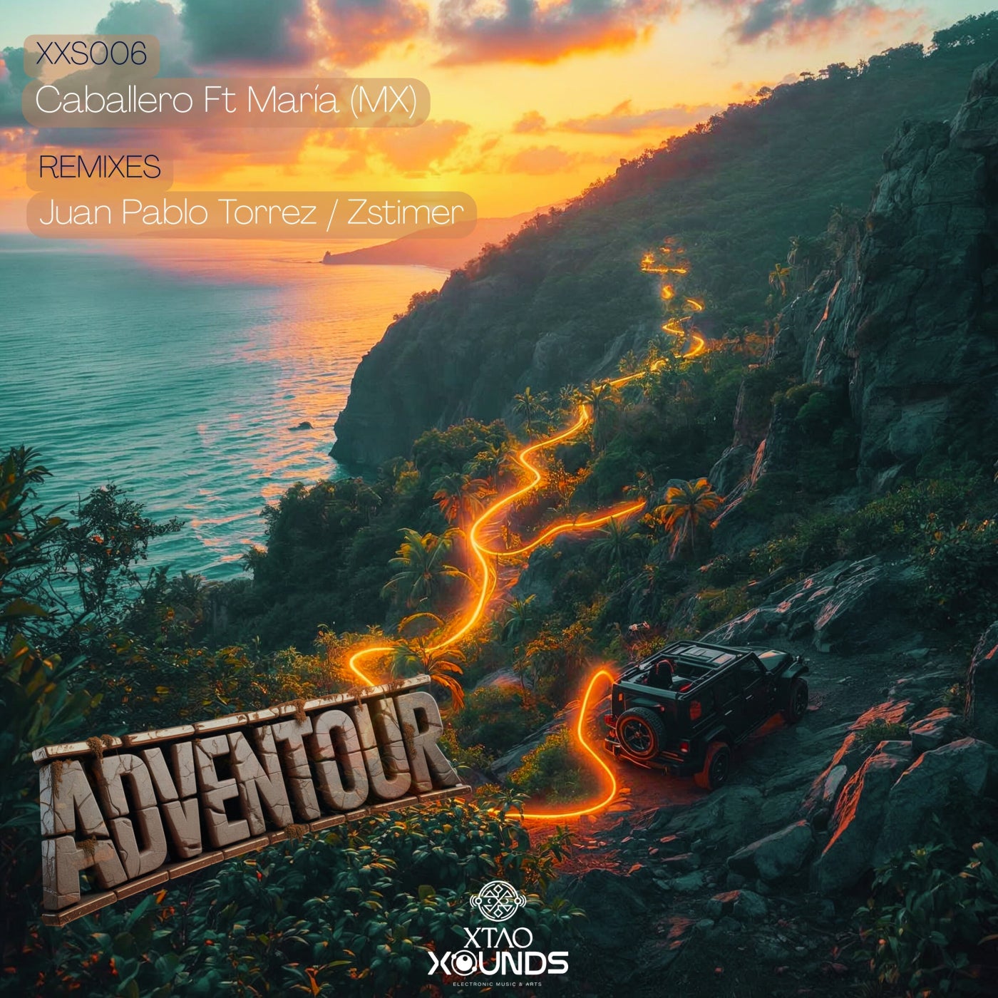 Cover - Caballero, María (MX) - Adventour (Zstimer Remix)