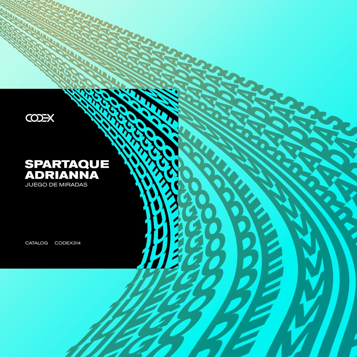 Cover - Spartaque, ADRIANNA - Juego De Miradas (Extended Mix)