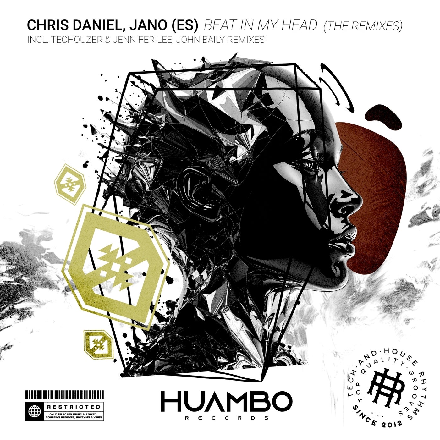 Cover - Chris Daniel, JANO (ES) - Beat in My Head (TecHouzer & Jennifer Lee Remix)