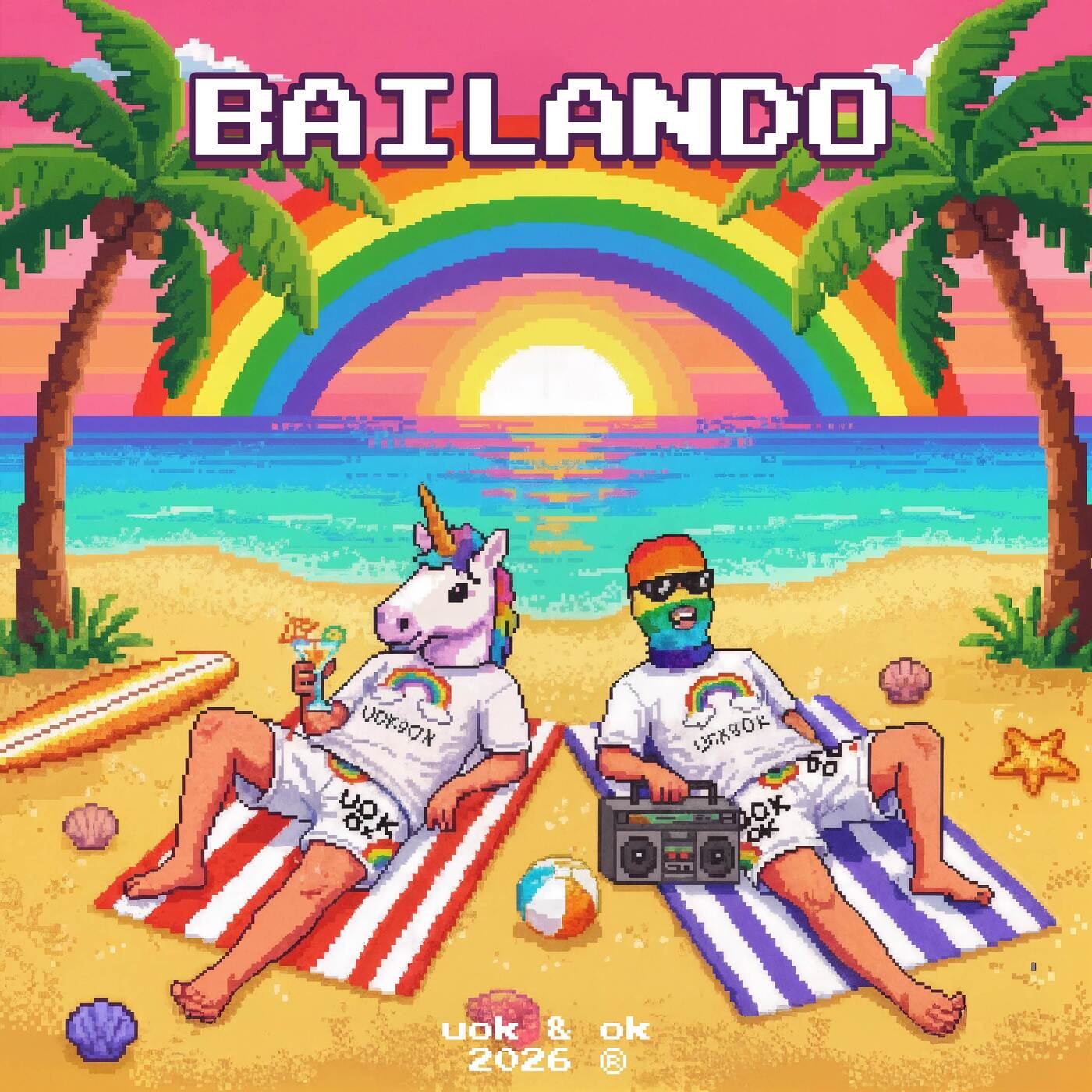 Cover - Unicorn On Ketamine, Opgekonkerd - BAILANDO (Original Mix)