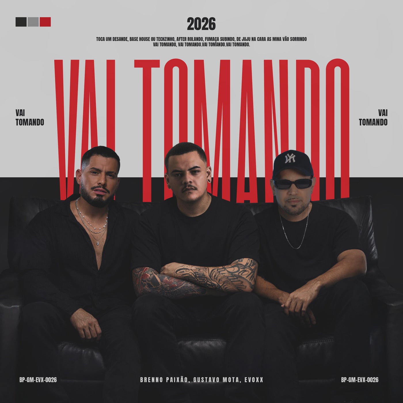 Cover - Gustavo Mota, Evoxx, Dj Brenno Paixão - Vai Tomando (Original Mix)