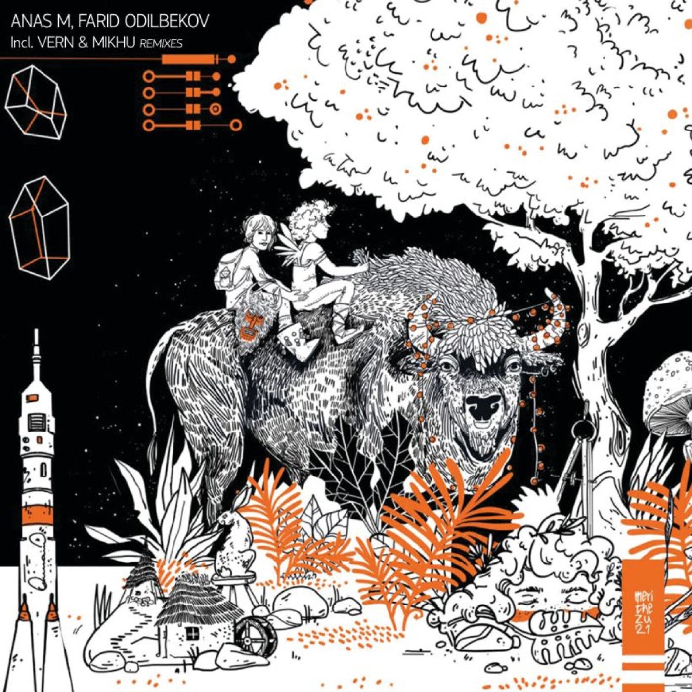 Cover - Farid Odilbekov, Anas M - Sneg (Vern remix)