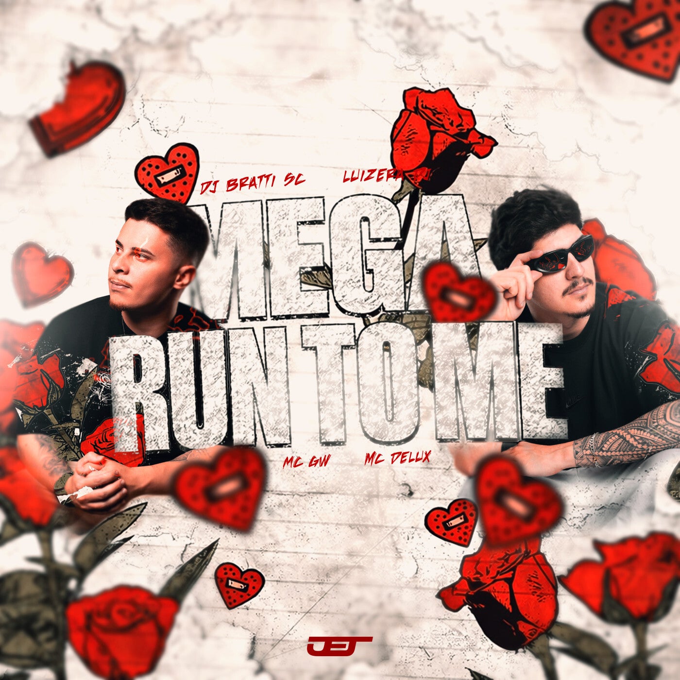 Cover - MC GW, Mc Delux, LUIZERA DJ, DJ Bratti SC - MEGA RUN TO ME (Original Mix)