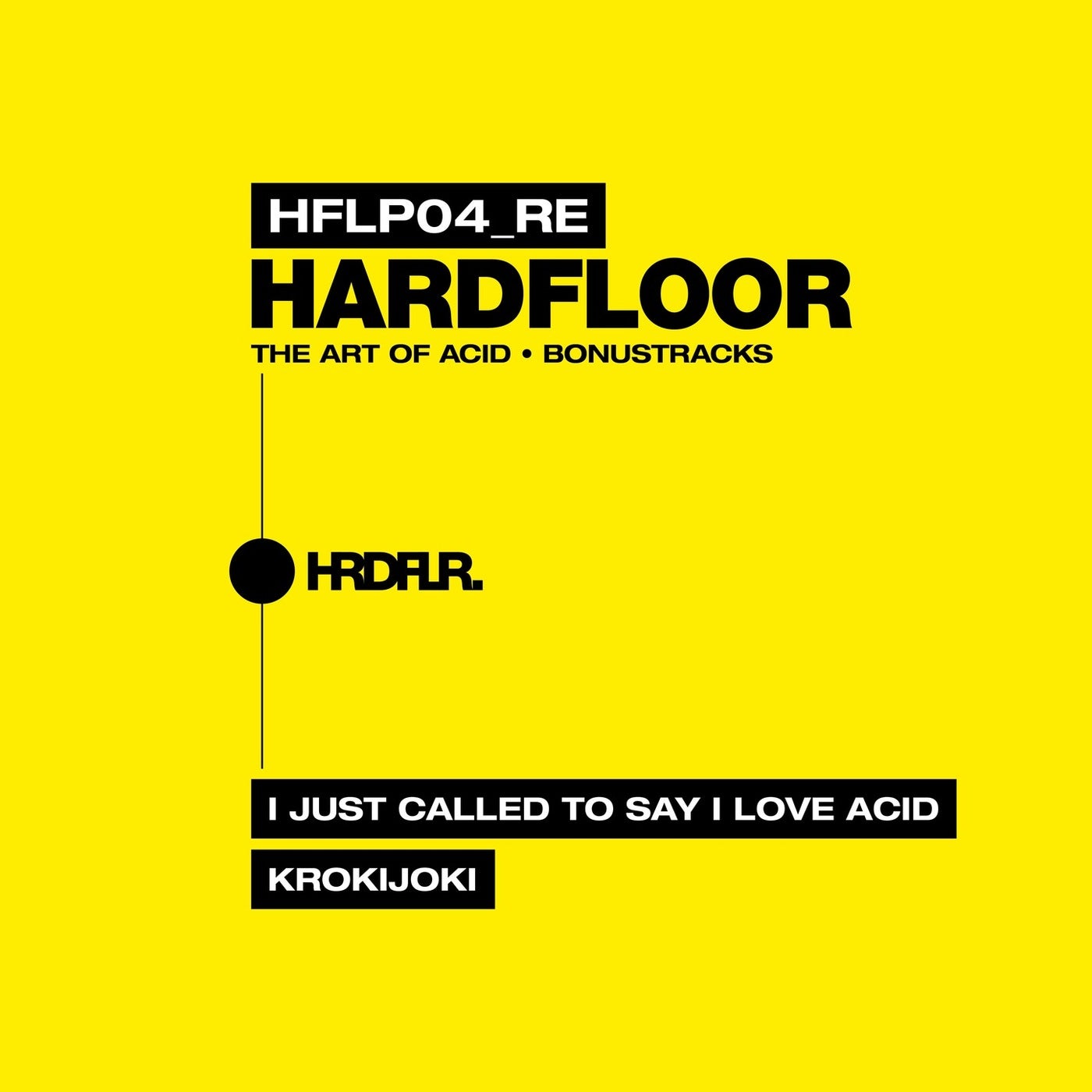 Cover - Hardfloor - I Just Called to Say I Love Acid (Original Mix)