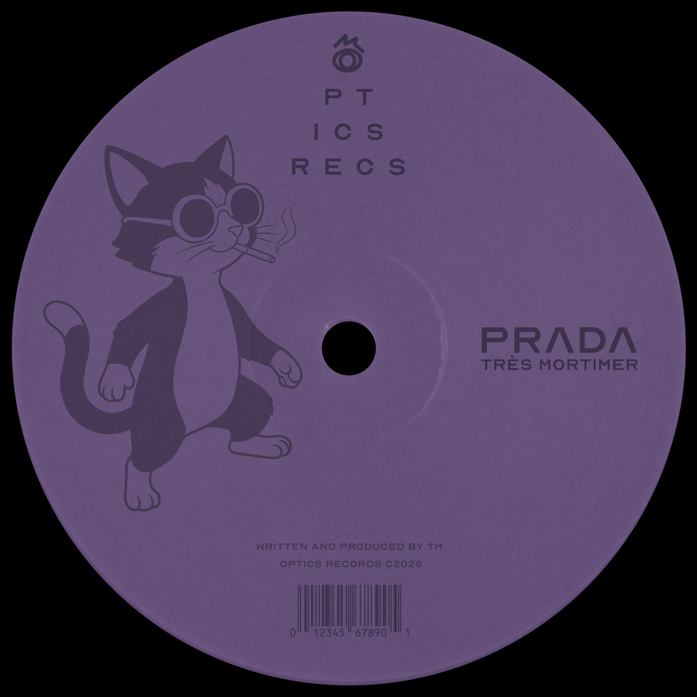 Cover - Très Mortimer, 7000 (7K) - PRADA (Extended Mix)