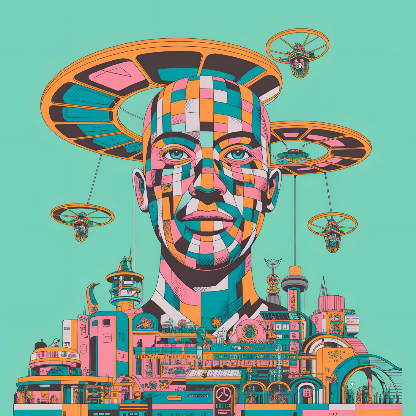 Cover - Juan Hinrichsen, DEZZOUT - Bright Future (Extended Mix)