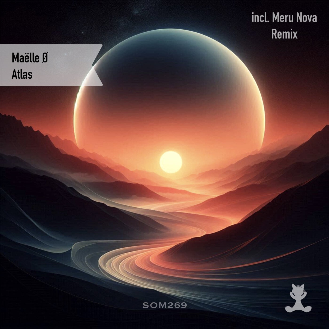 Cover - Maëlle Ø, Meru Nova - Atlas (Meru Nova Remix)