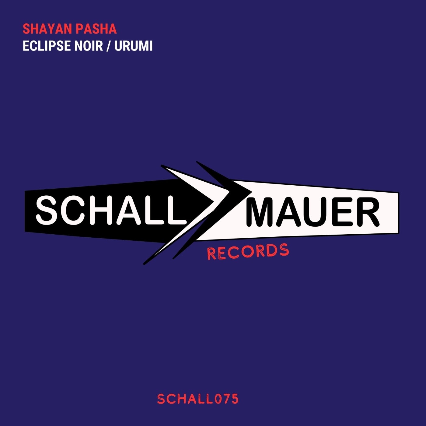 Cover - Shayan Pasha - Eclipse Noir (Original Mix)