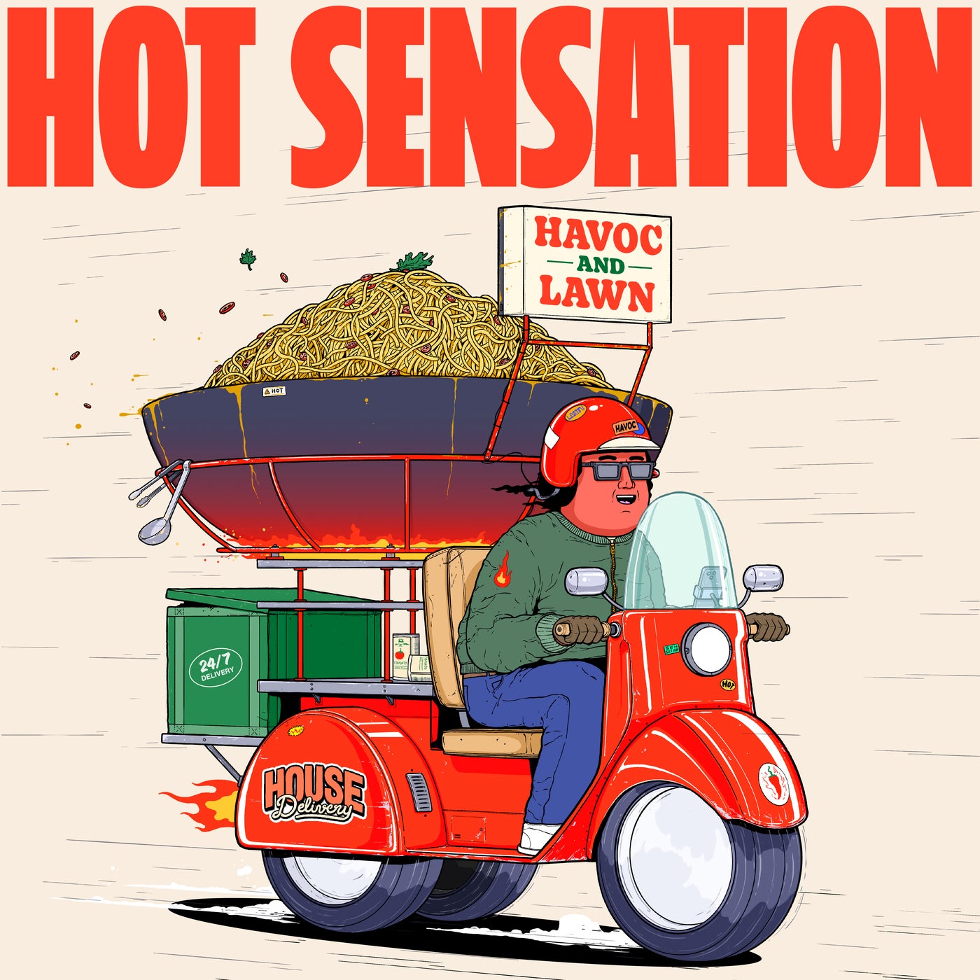 Cover - Havoc & Lawn - Hot Sensation (Extended Mix)