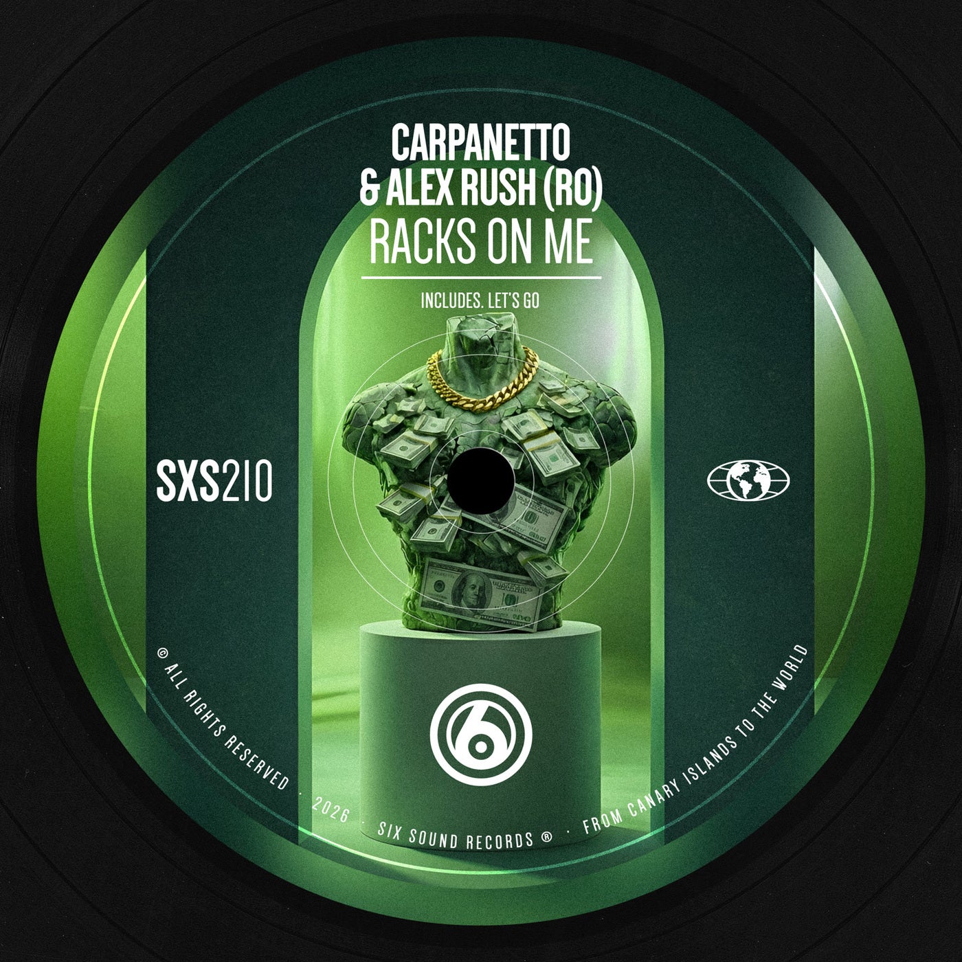 Cover - Alex Rush (RO), Carpanetto - Racks On Me (Original Mix)