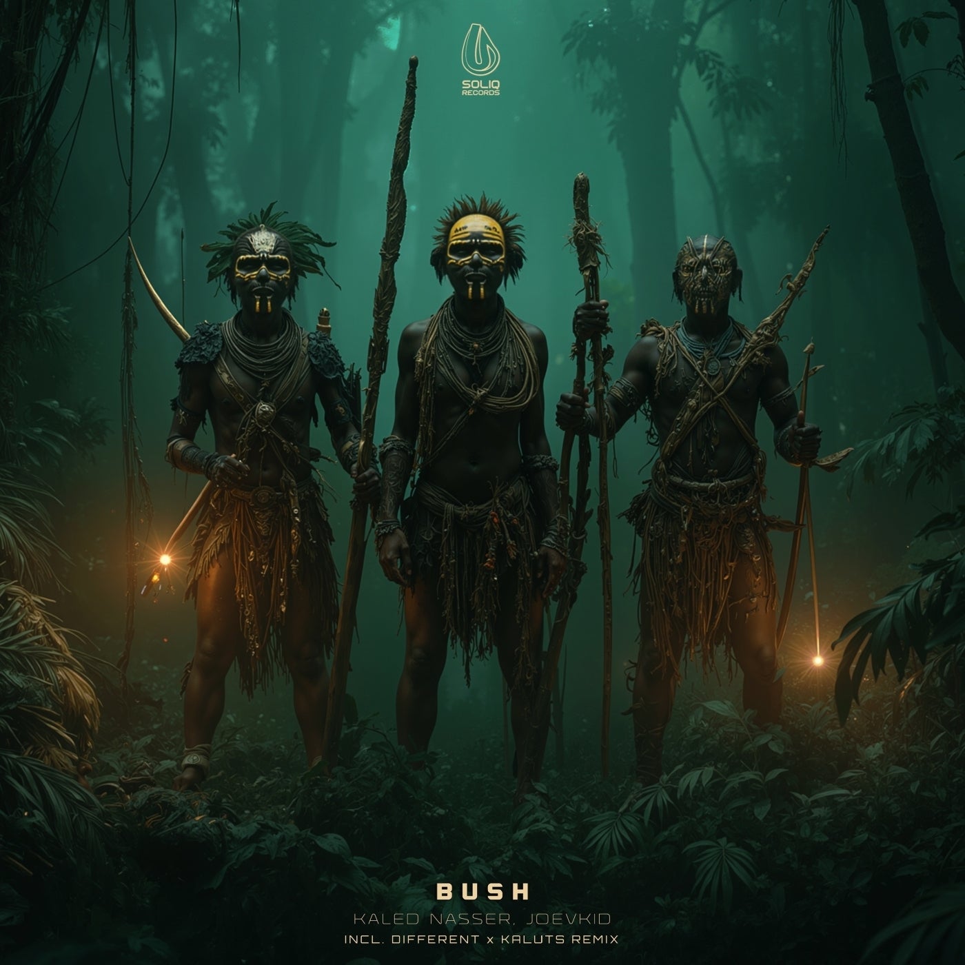 Cover - Kaled Nasser, Joevkid - Bush (Original Mix)