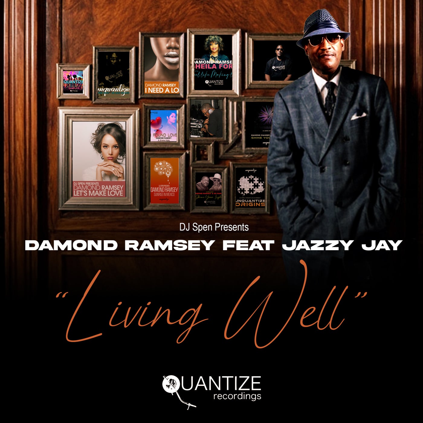 Cover - Jazzy Jay, Damond Ramsey - Living Well feat. Jazzy Jay (Original Mix)