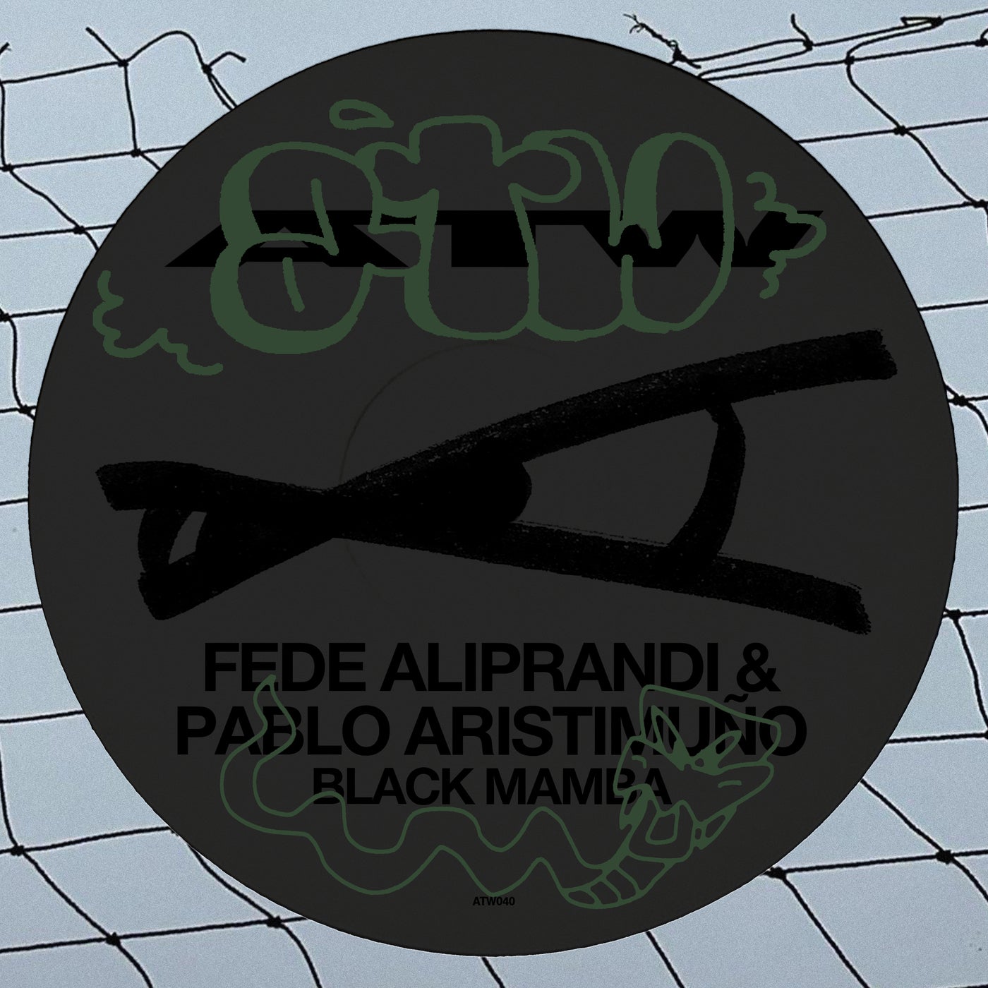 Cover - Fede Aliprandi, Pablo Aristimuño - Black Mamba (Original Mix)
