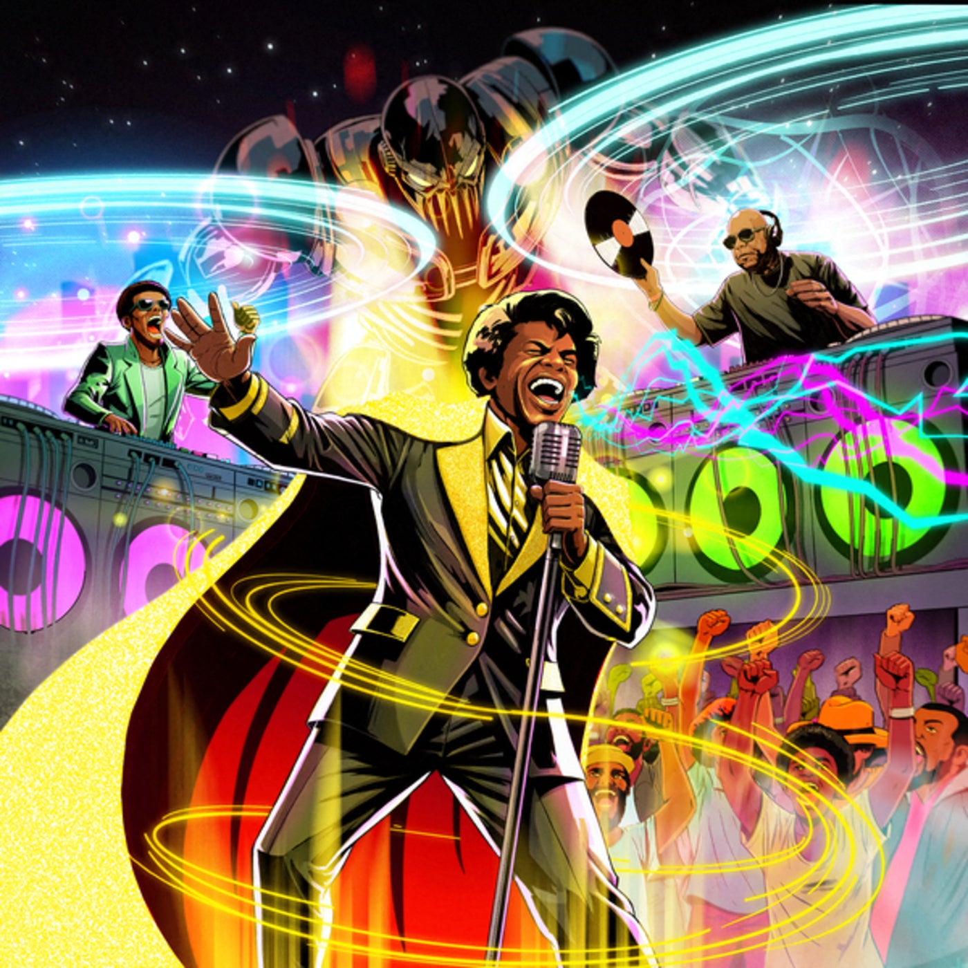 Cover - Carl Cox, James Brown - I'm Black And I'm Proud - Say It Loud (Carl Cox Extended Remix)