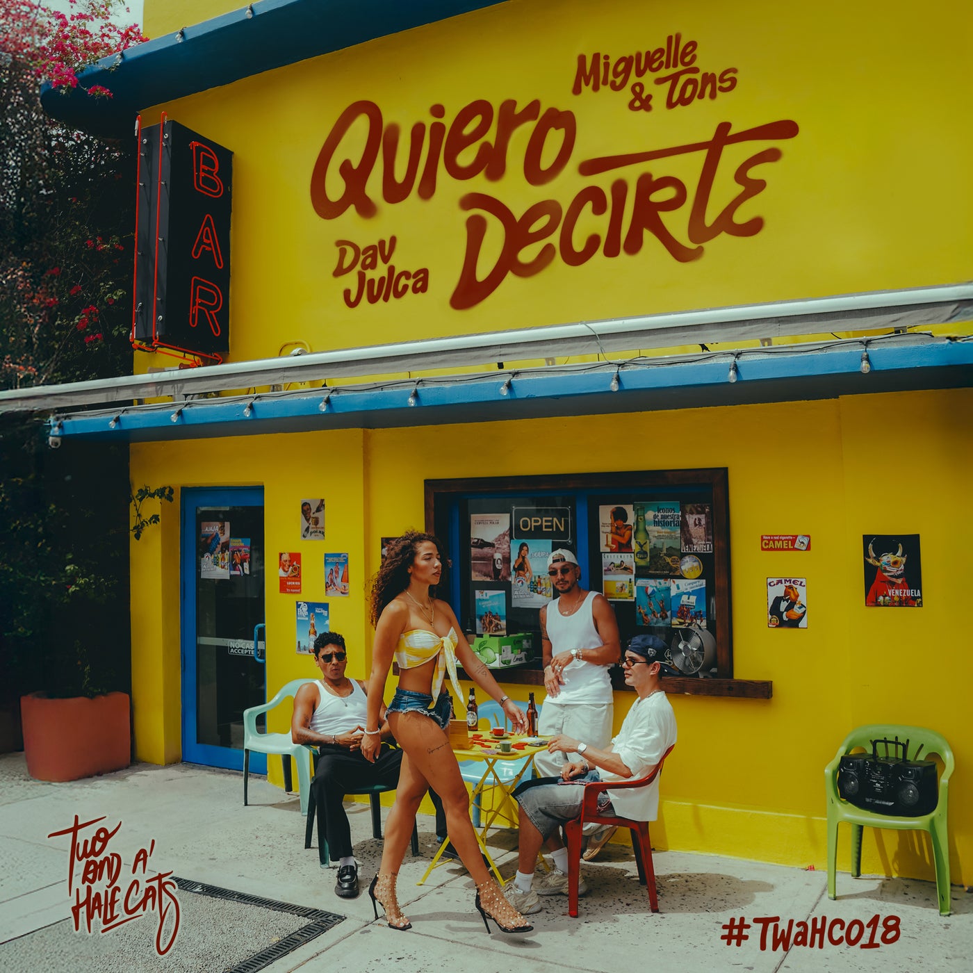 Cover - Miguelle & Tons, Dav Julca - Quiero Decirte (Original Mix)