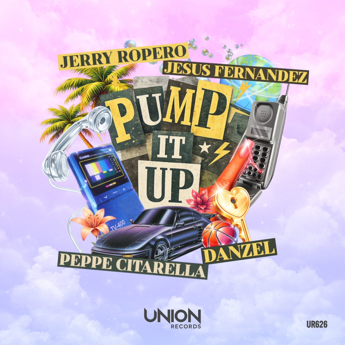 Cover - Jerry Ropero, Danzel, Jesus Fernandez, Peppe Citarella - PUMP IT UP (Official Extended Mix)