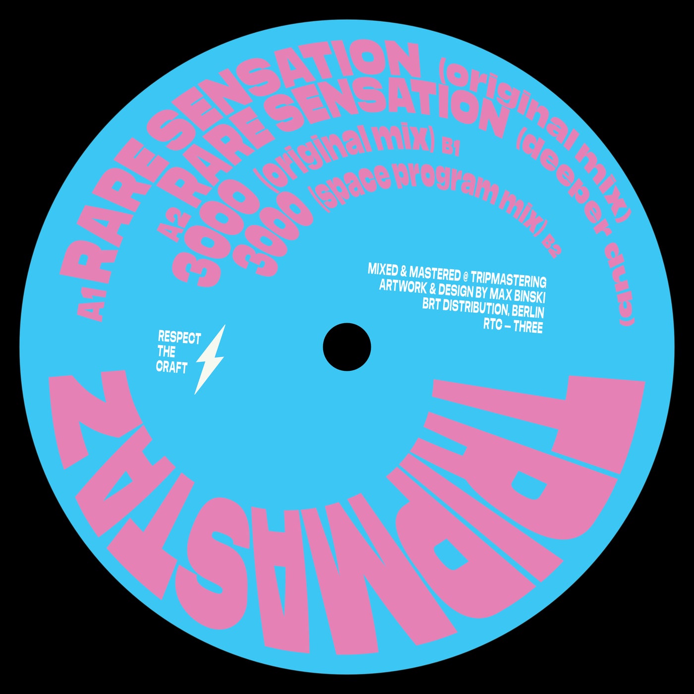 Cover - Tripmastaz - Rare Sensation (Original Mix)