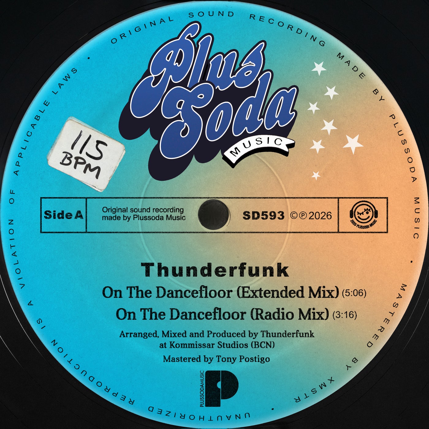 Cover - Thunderfunk - On The Dancefloor (Extended Mix)