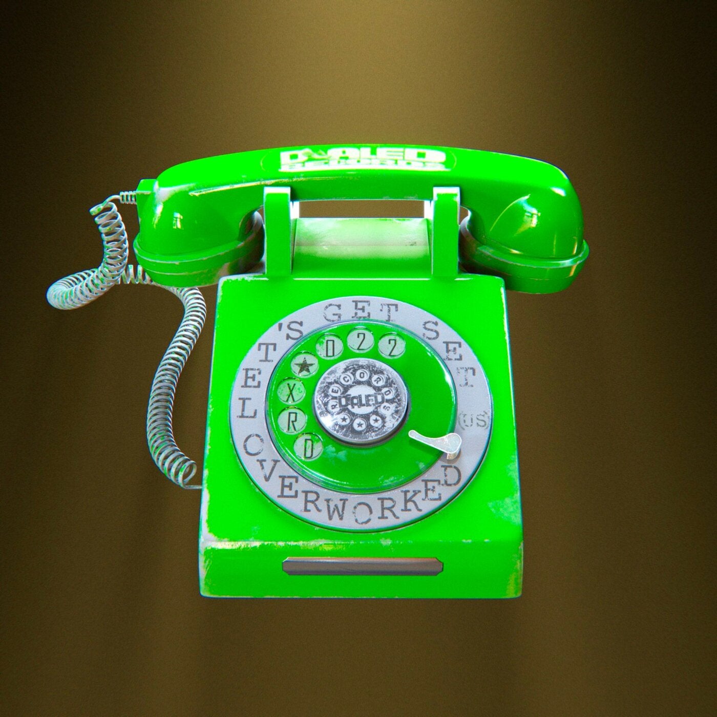 Cover - Overworked (US) - Let's Get Set (Original Mix)