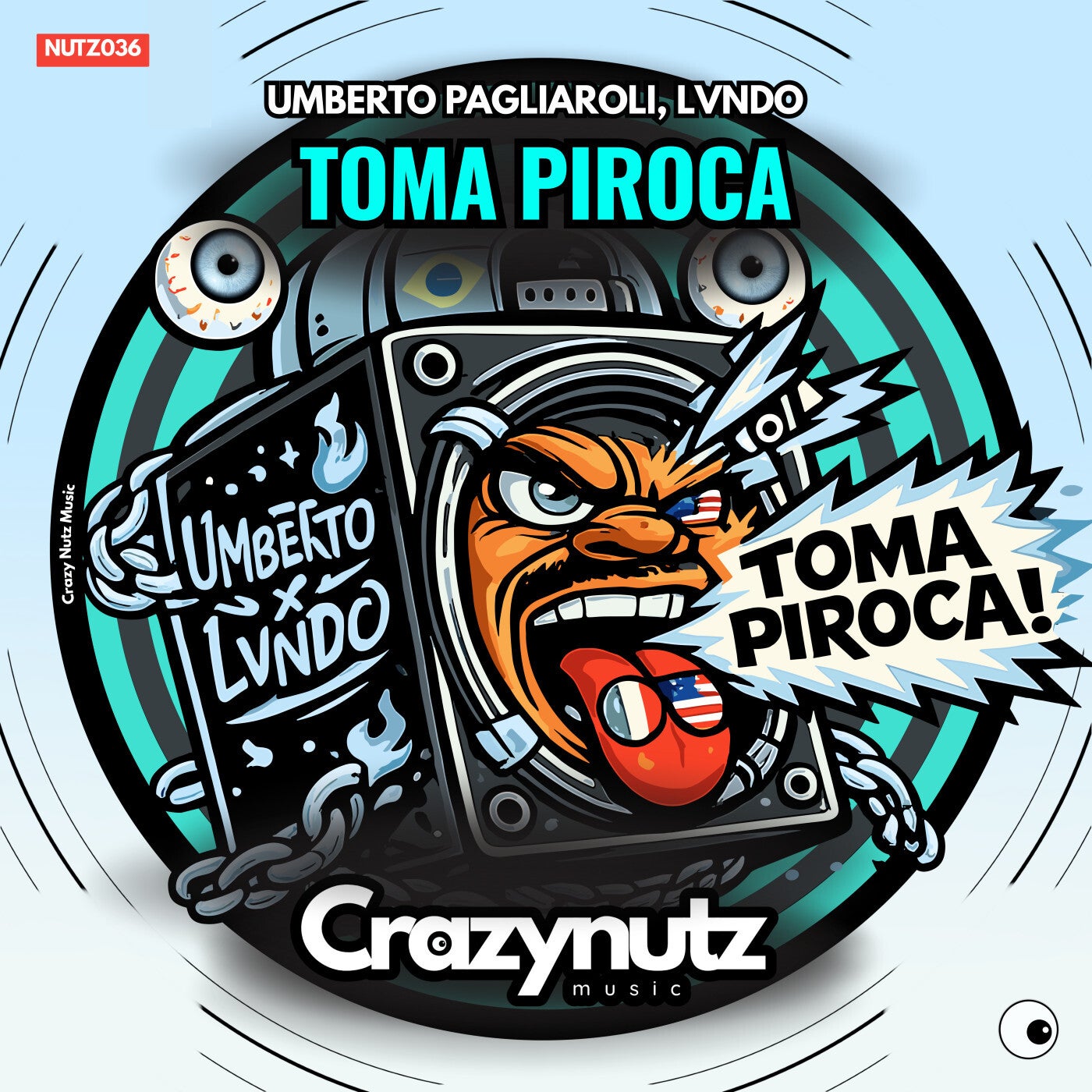 Cover - Umberto Pagliaroli, Lvndo - Toma Piroca (Original Mix)