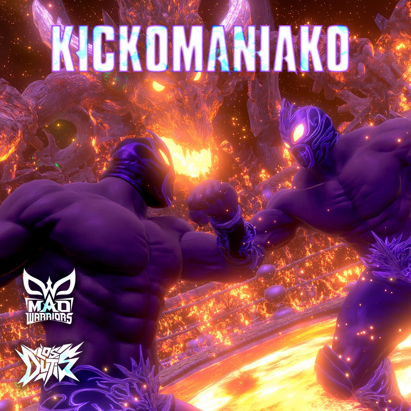 Cover - Mad Warriors, Los Dutis - KICKOMANIAKO (Original Mix)
