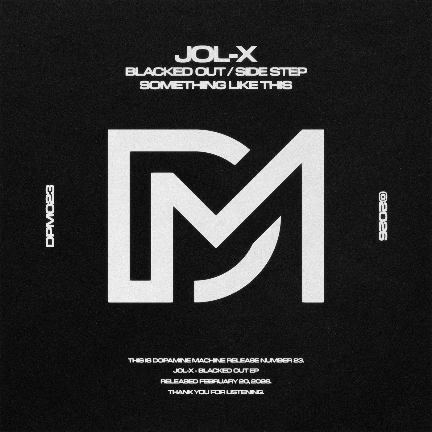 Cover - JOL-X - Blacked Out (Extended Mix)